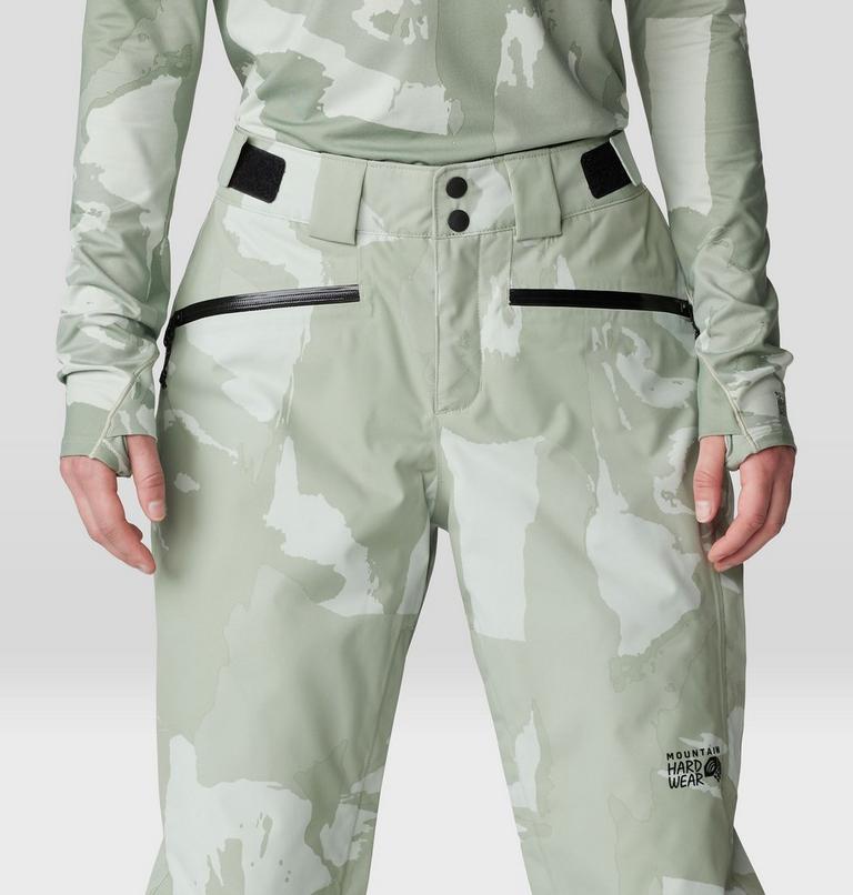 Women's Firefall Insulated Pant, Color: White Sage Snowdrifts Print, image 5