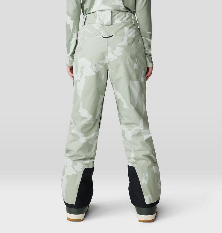 Women's Firefall Insulated Pant, Color: White Sage Snowdrifts Print, image 3