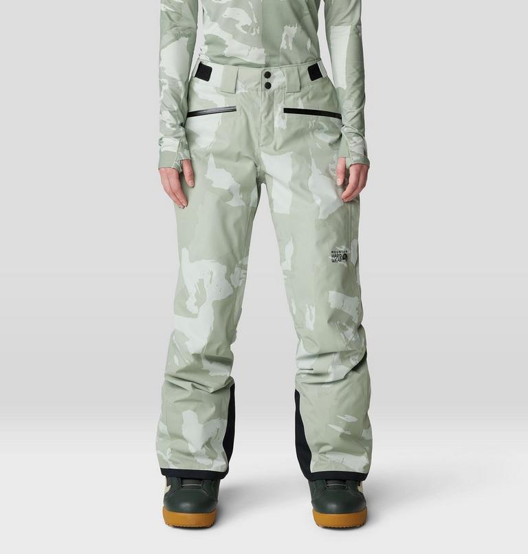 Women's Firefall Insulated Pant, Color: White Sage Snowdrifts Print, image 1