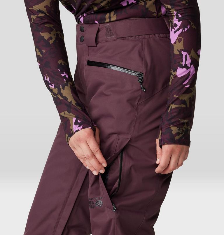 Women's Firefall Insulated Pant, Color: Blackberry, image 9