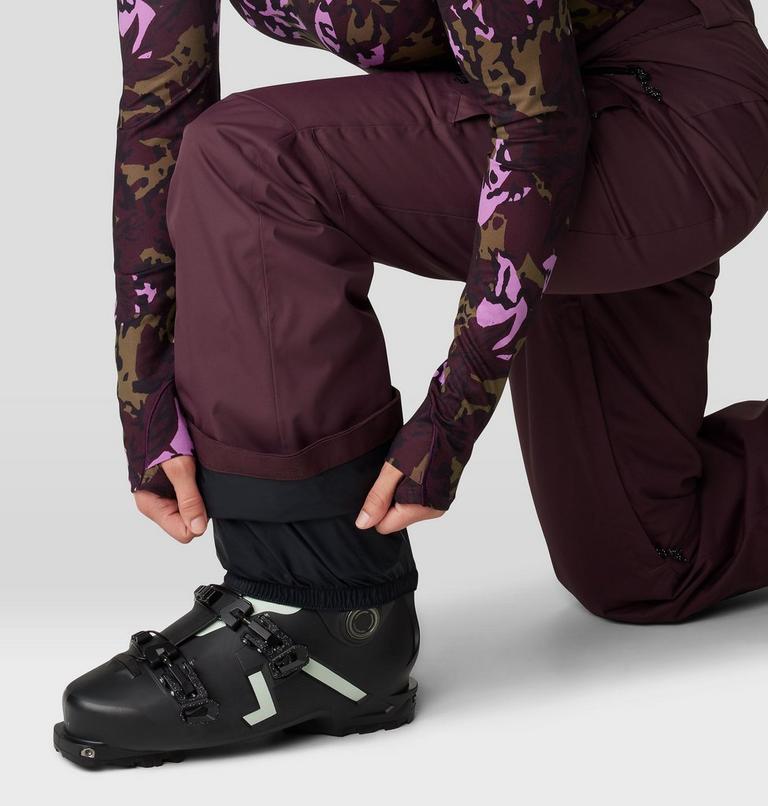 Women's Firefall Insulated Pant, Color: Blackberry, image 10