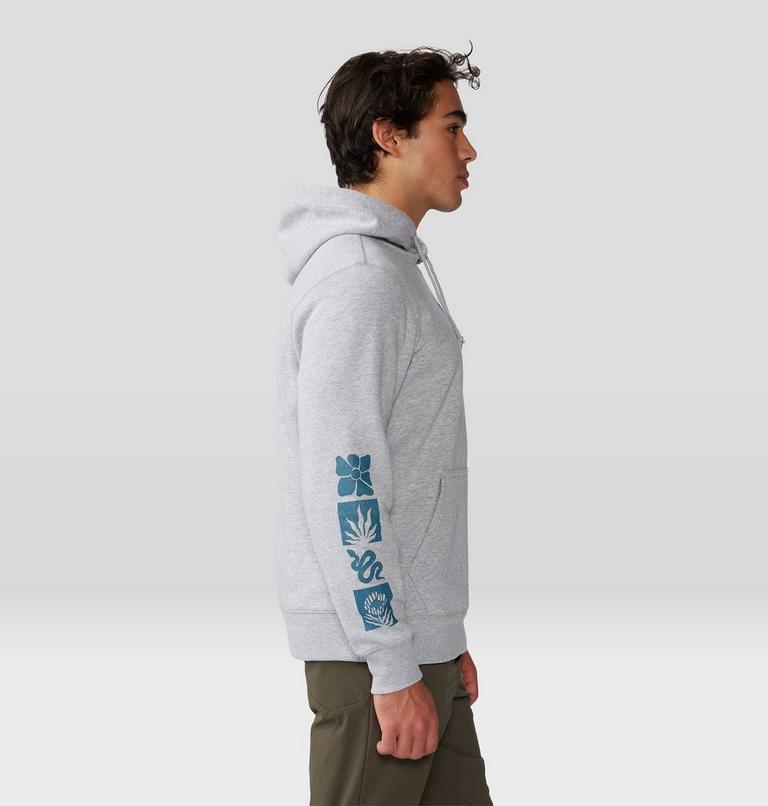 Men's Desert Check Pullover Hoody, Color: Hardwear Grey Heather, image 5