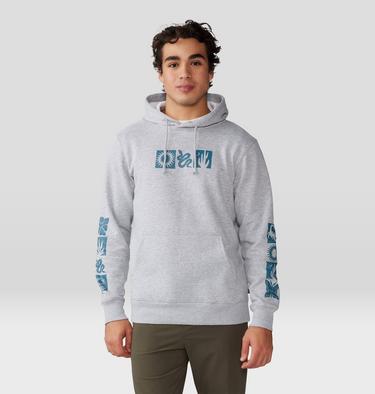 Men's Desert Check Pullover Hoody, Color: Hardwear Grey Heather, image 9