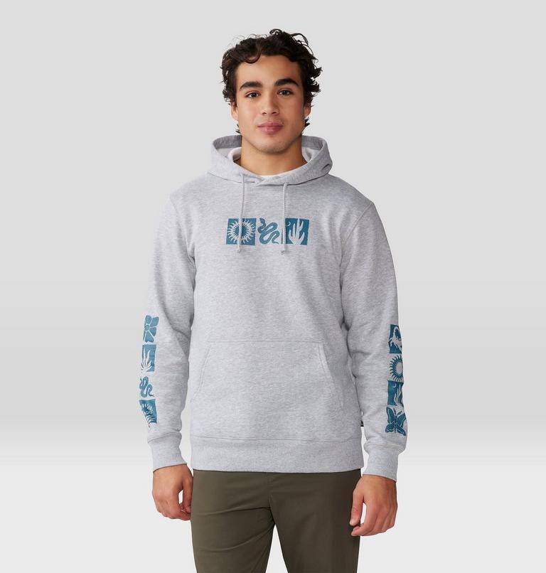 Men's Desert Check Pullover Hoody, Color: Hardwear Grey Heather, image 1