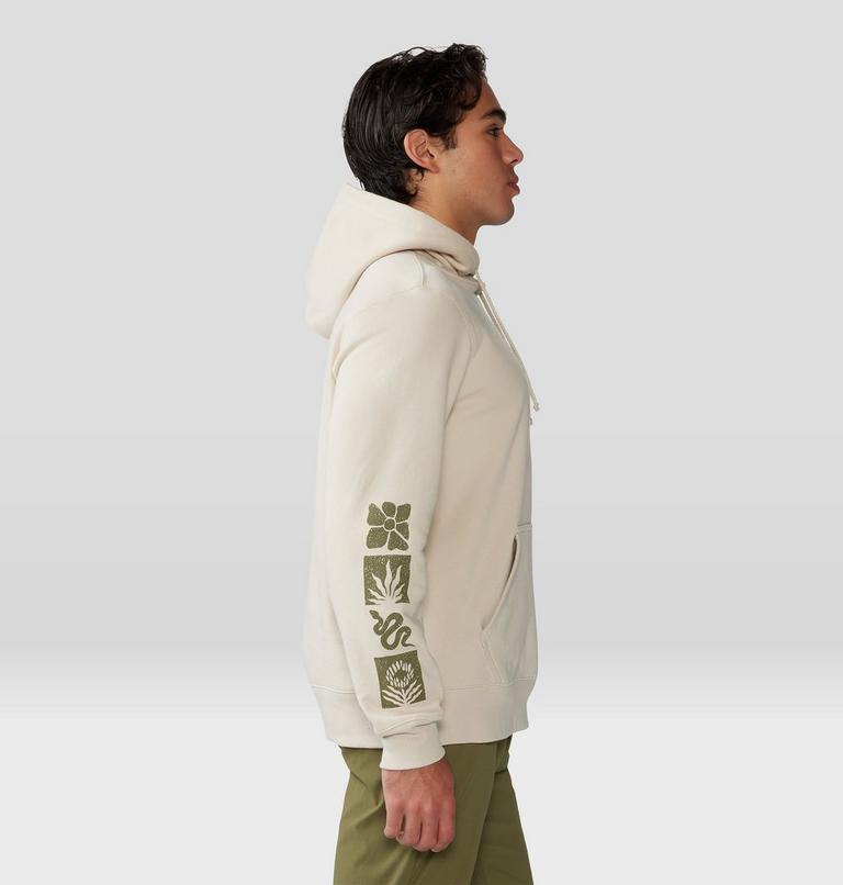 Men's Desert Check Pullover Hoody, Color: Wild Oyster, image 5