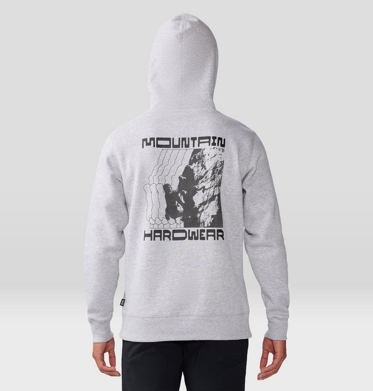 Chandail à capuchon Retro Climber Homme, Color: Hardwear Grey Heather, image 2