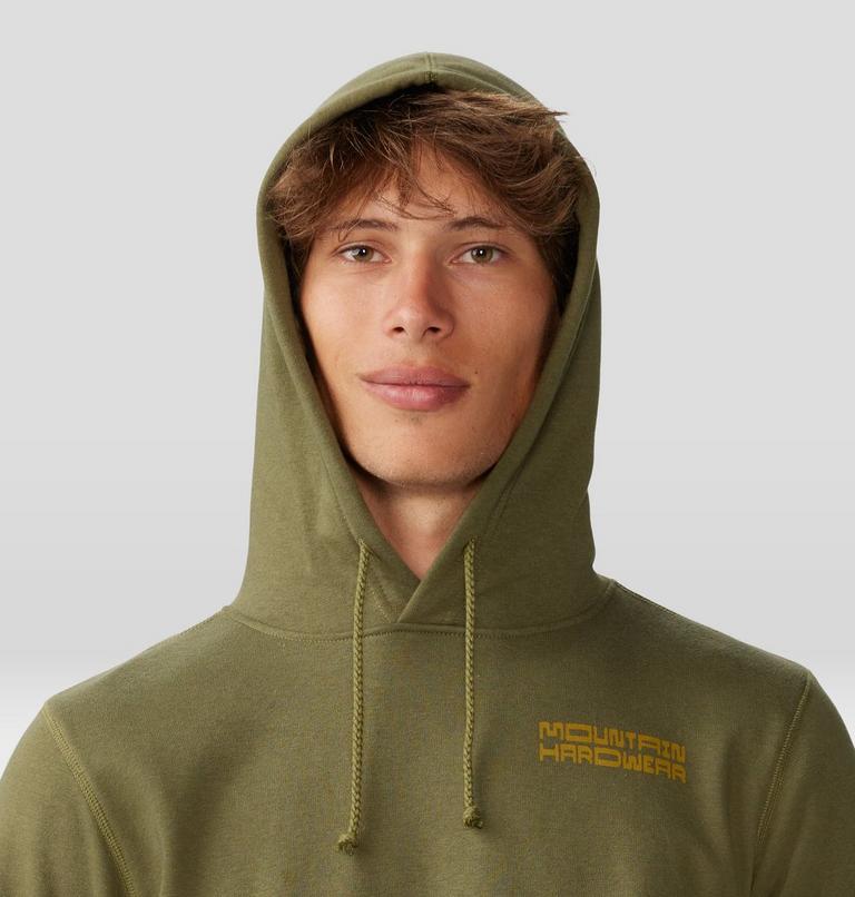 Chandail à capuchon Retro Climber Homme, Color: Combat Green, image 4