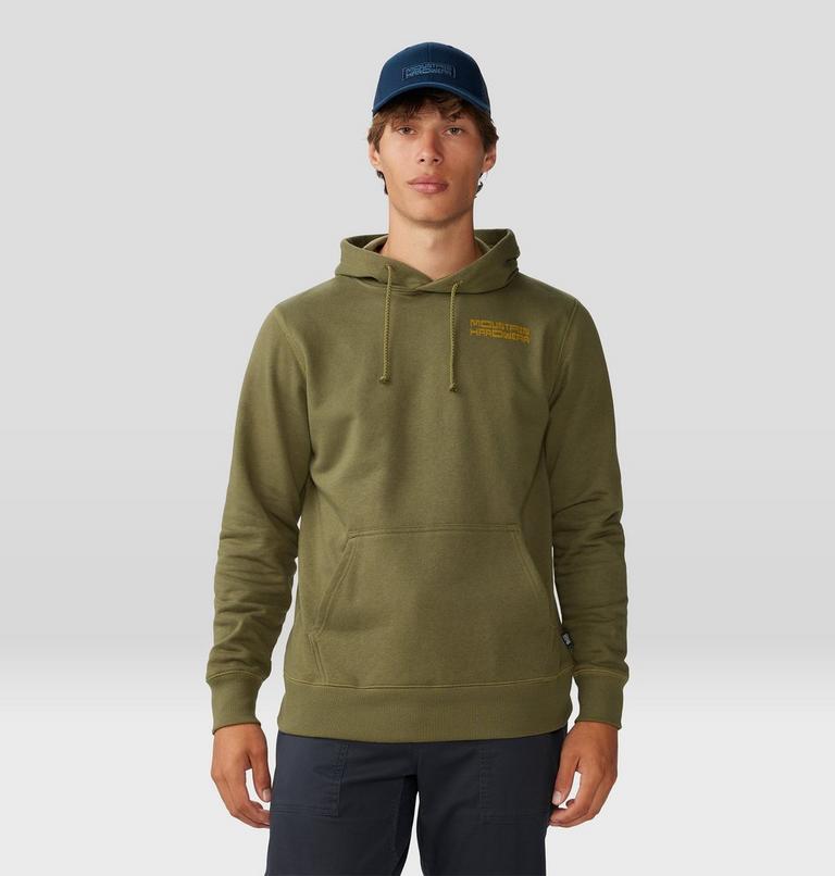 Chandail à capuchon Retro Climber Homme, Color: Combat Green, image 6