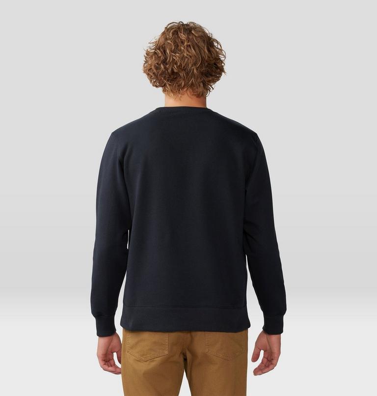 Chandail à col rond Jagged Peak Homme, Color: Black, image 2