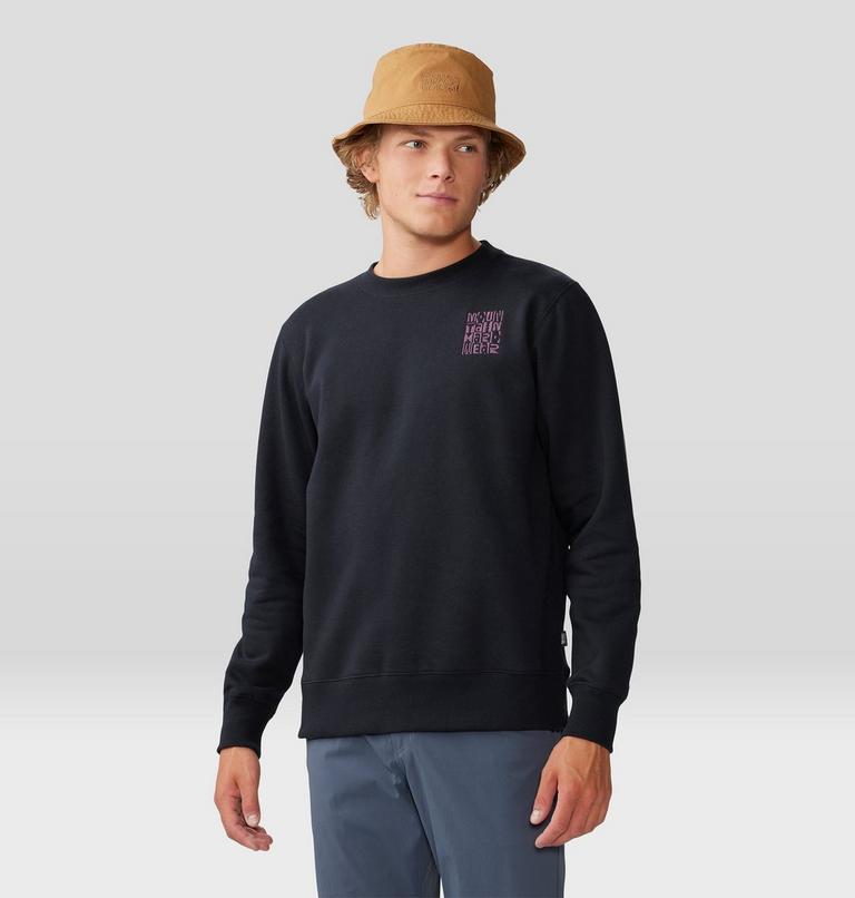 Chandail &agrave; col rond MHW Abstract Type Homme, Color: Black, image 5