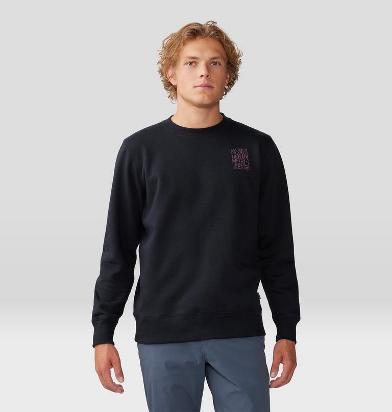 Chandail &agrave; col rond MHW Abstract Type Homme, Color: Black, image 1