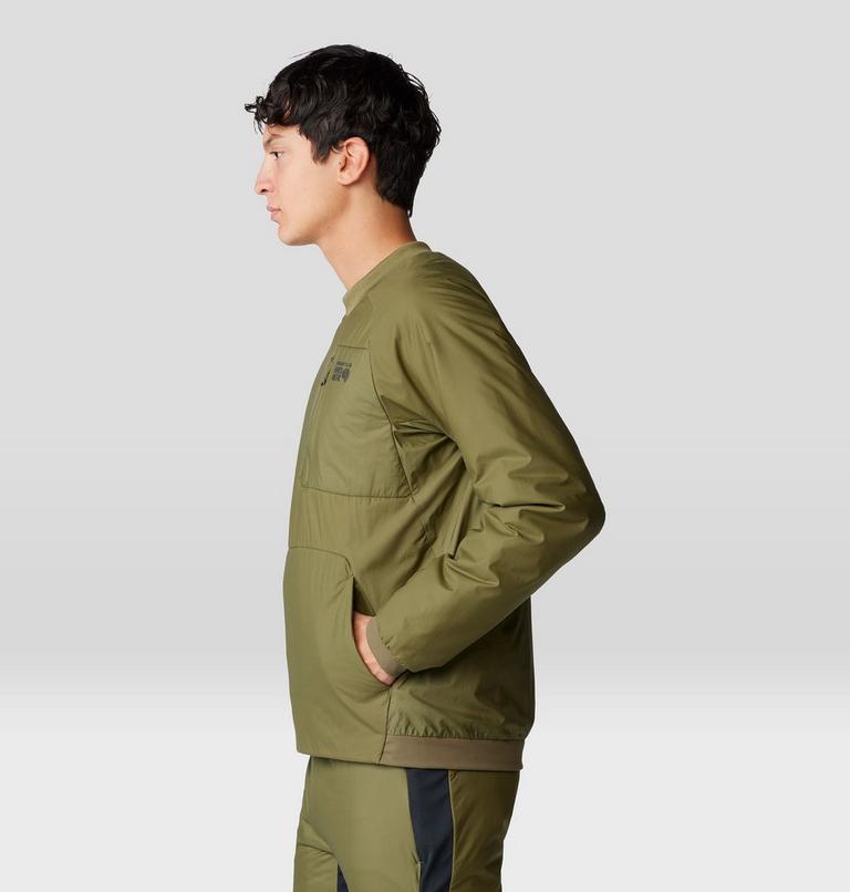 Men's Kor Alloy Crew, Color: Combat Green, image 3