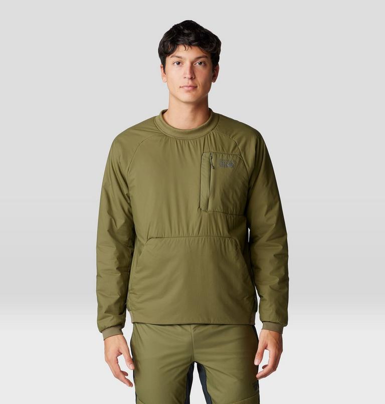 Men's Kor Alloy Crew, Color: Combat Green, image 5
