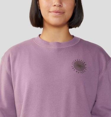 Women's Spiral Pullover Crew, Color: Dark Daze, image 16
