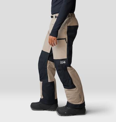 Men's First Tracks Pant, Color: Dunes, Black, image 4