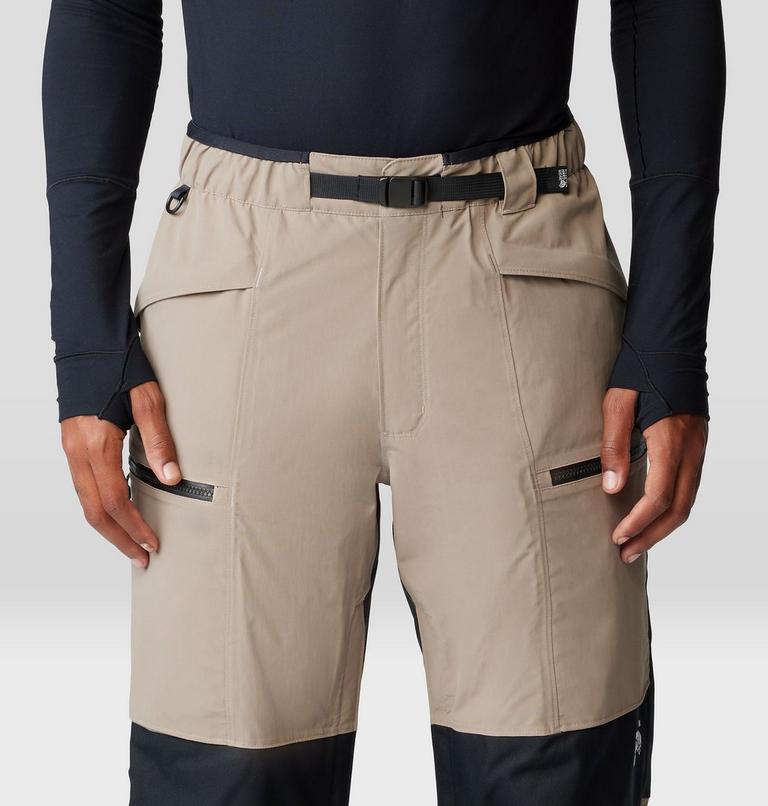 Men's First Tracks Pant, Color: Dunes, Black, image 5