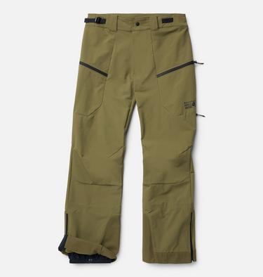 Men's First Tracks Pant, Color: Dunes, Black, image 2