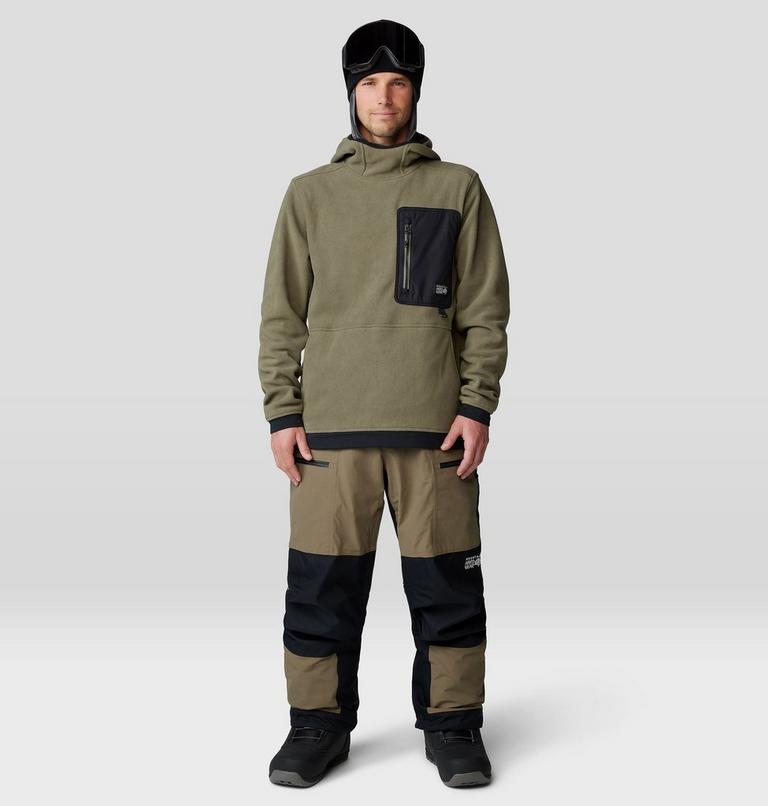Men's First Tracks Pant, Color: Stone Green, Black, image 11
