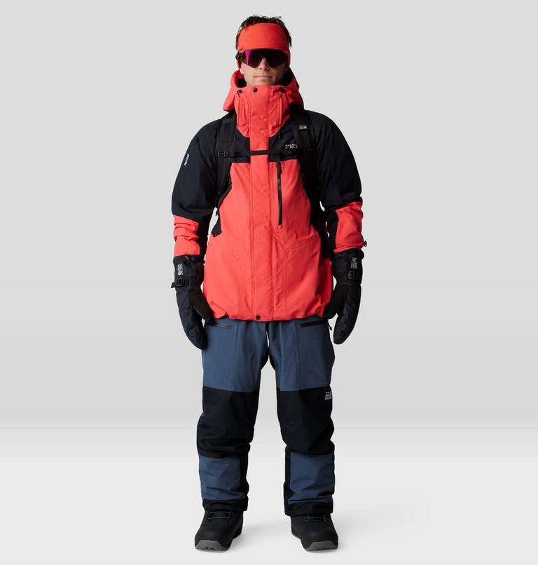 Men's First Tracks Pant, Color: Moon Blue, Black, image 10