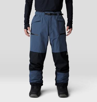 Men's First Tracks Pant, Color: Moon Blue, Black, image 1