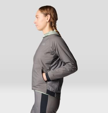 Women's Kor Alloy Crew, Color: Sediment, image 3