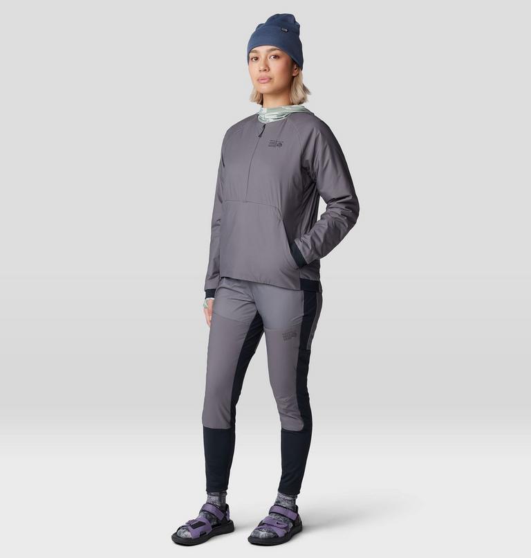 Women's Kor Alloy Crew, Color: Sediment, image 7