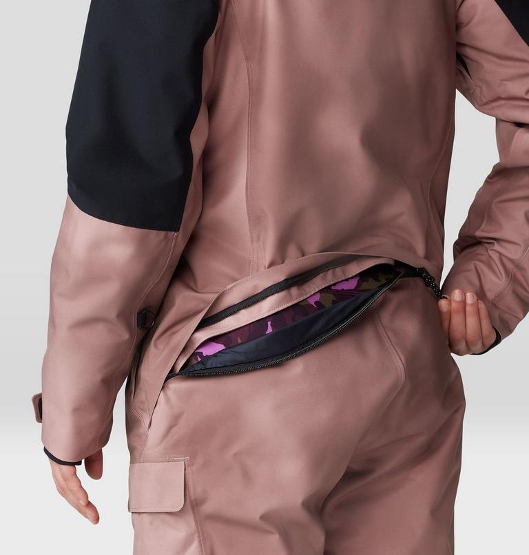 Women's Powder Maven One Piece, Color: Smoky Quartz Vapors Print, Black, image 12