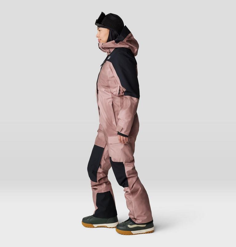 Women's Powder Maven One Piece, Color: Smoky Quartz Vapors Print, Black, image 3