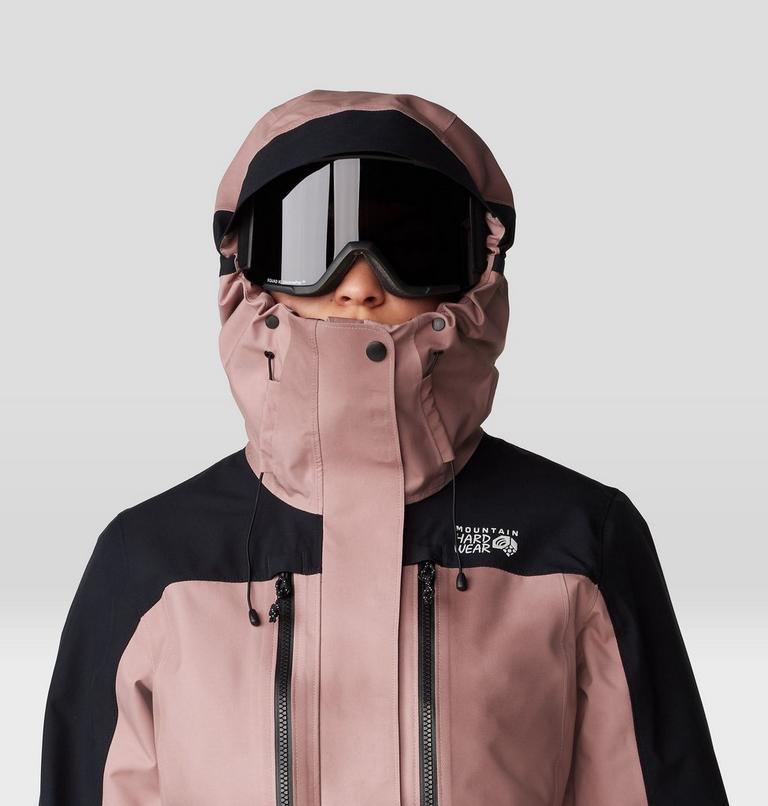 Women's Powder Maven One Piece, Color: Smoky Quartz Vapors Print, Black, image 4