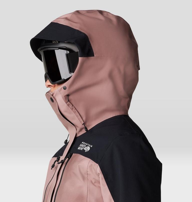 Women's Powder Maven One Piece, Color: Smoky Quartz Vapors Print, Black, image 7