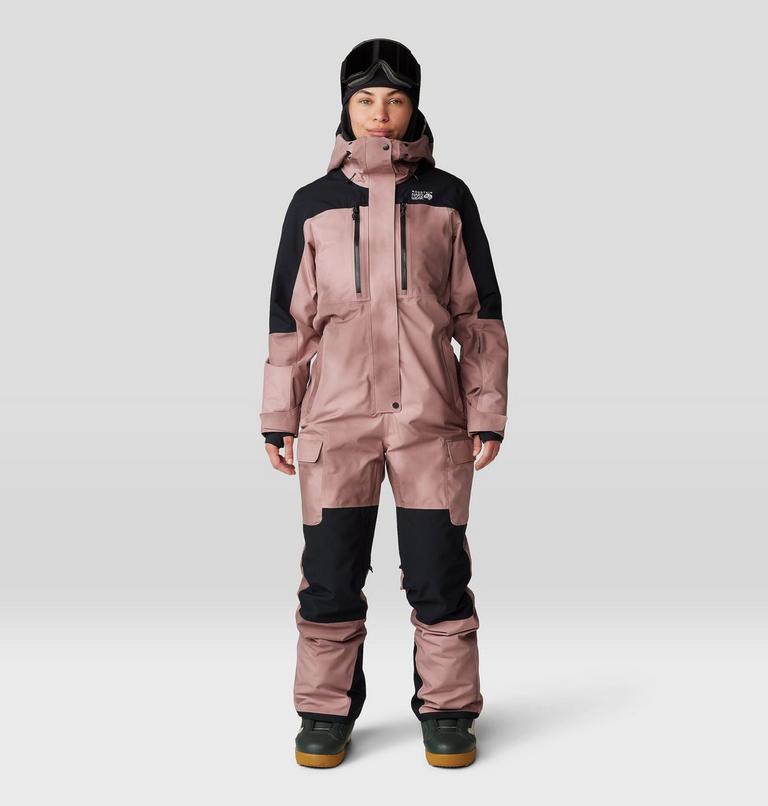 Women's Powder Maven One Piece, Color: Smoky Quartz Vapors Print, Black, image 1