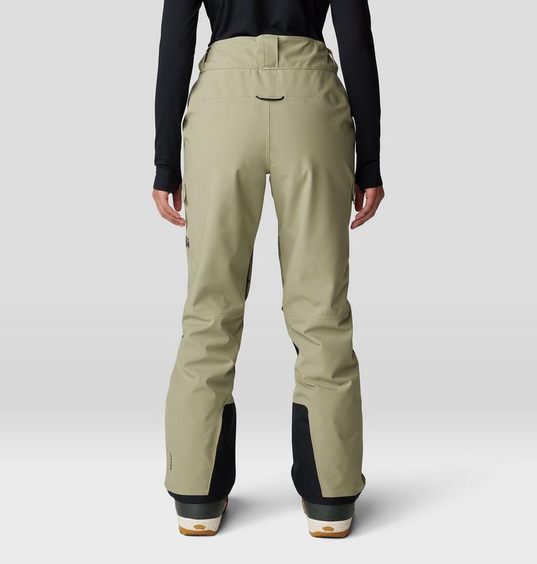Women's Powder Maven Pant, Color: Mantis Green / Black, image 3