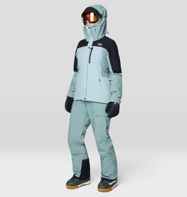 Women's Powder Maven Pant, Color: Blue Sage, image 2