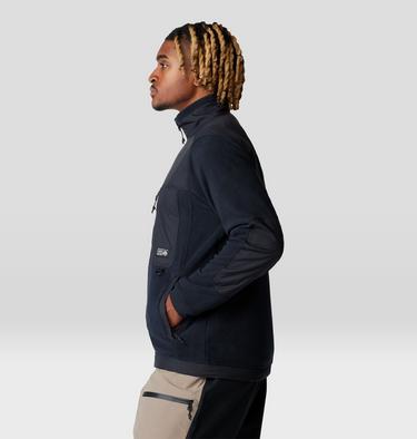 Men's First Tracks Fleece Full Zip Jacket, Color: Black, image 3