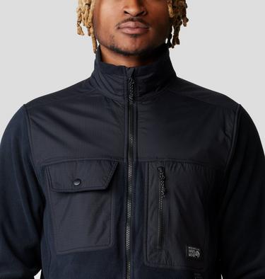 Men's First Tracks Fleece Full Zip Jacket, Color: Black, image 4