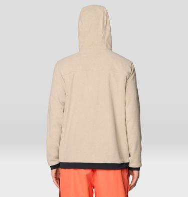 Men's First Tracks Fleece Pullover Hoody, Color: Badlands Heather, Black, image 7