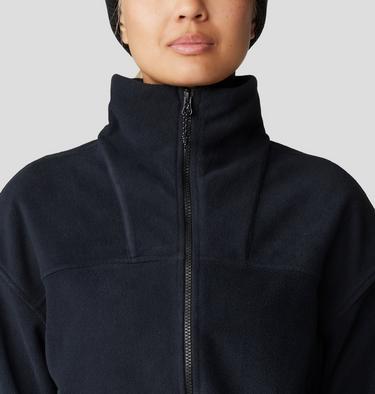 Women's Powder Maven Fleece Full Zip Jacket, Color: Black, image 12