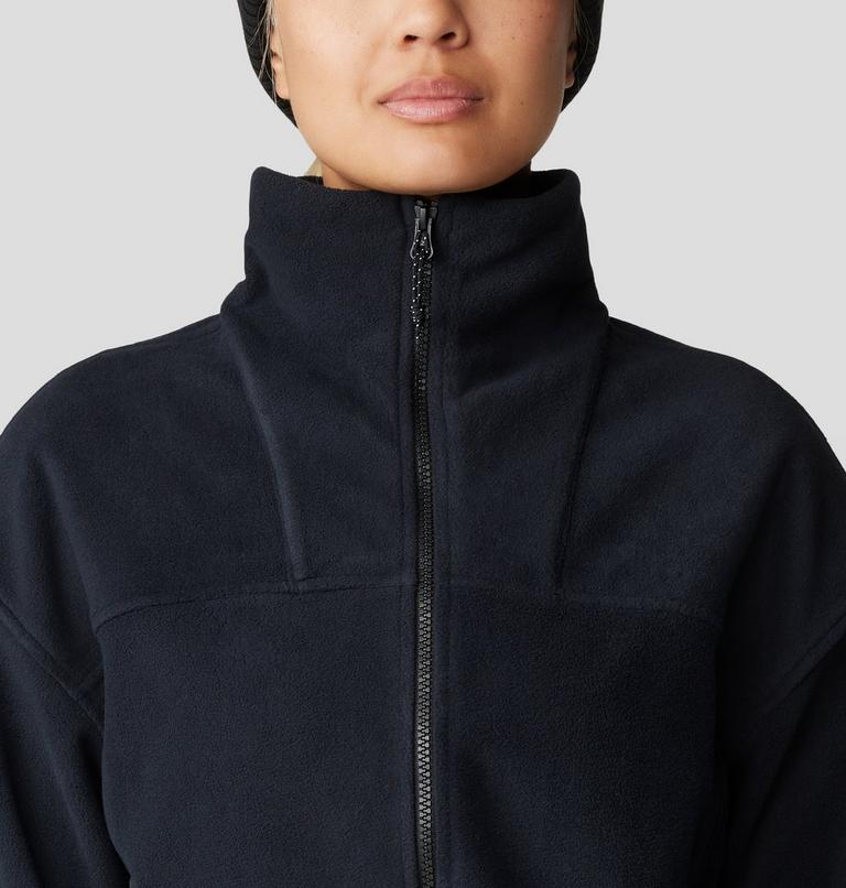 Women's Powder Maven Fleece Full Zip Jacket, Color: Black, image 4