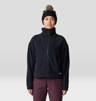 Women's Powder Maven Fleece Full Zip Jacket, Color: Black, image 9