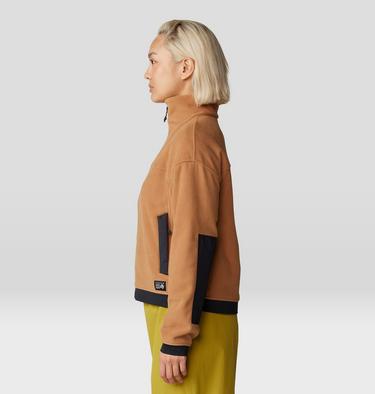 Women's Powder Maven Fleece Full Zip Jacket, Color: Copper Clay, image 7