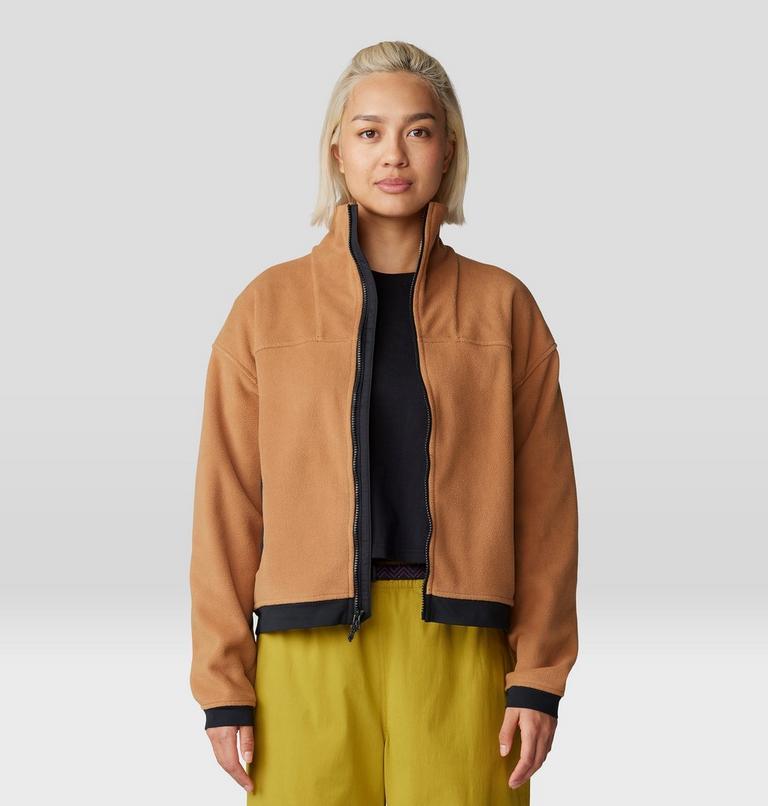 Women's Powder Maven Fleece Full Zip Jacket, Color: Copper Clay, image 7