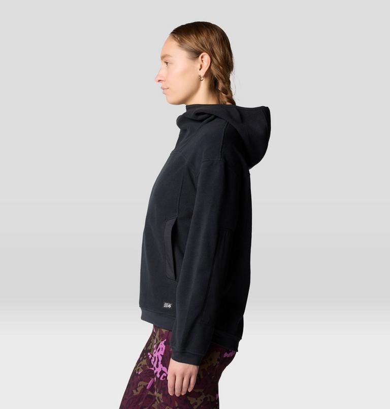 Women's Powder Maven Fleece Pullover Hoody, Color: Black, image 3