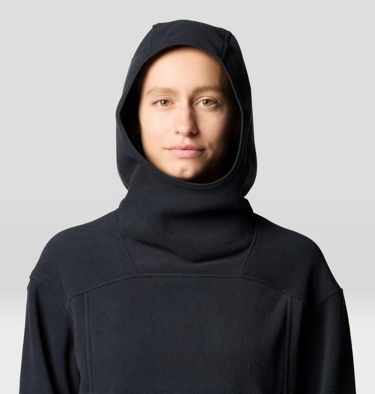 Women's Powder Maven Fleece Pullover Hoody, Color: Black, image 4