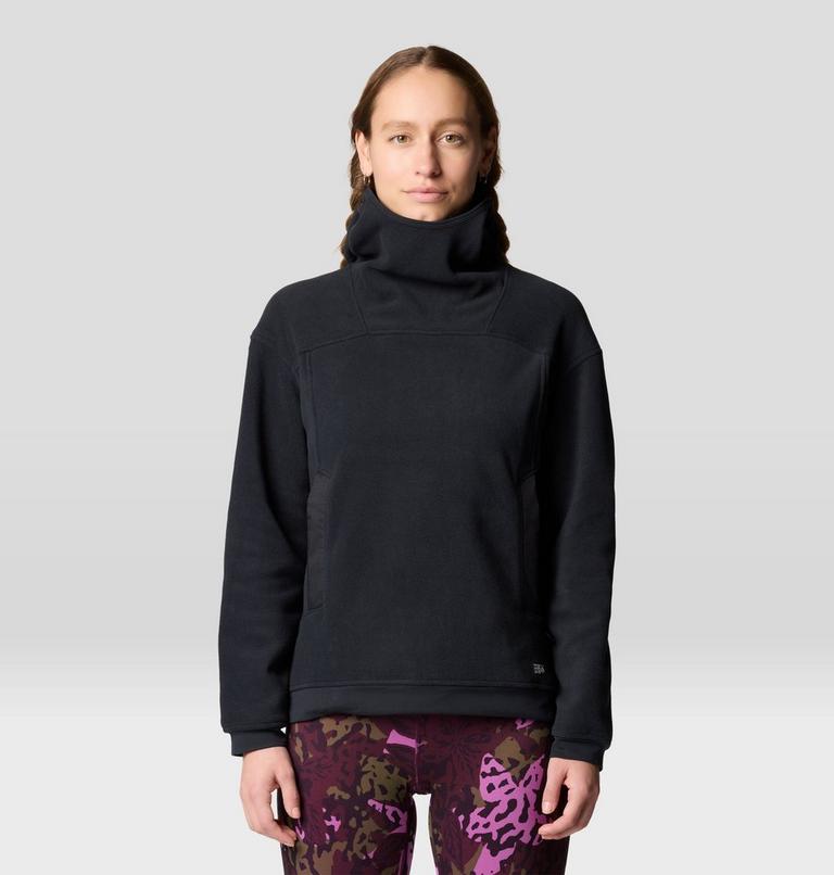 Women's Powder Maven Fleece Pullover Hoody, Color: Black, image 5