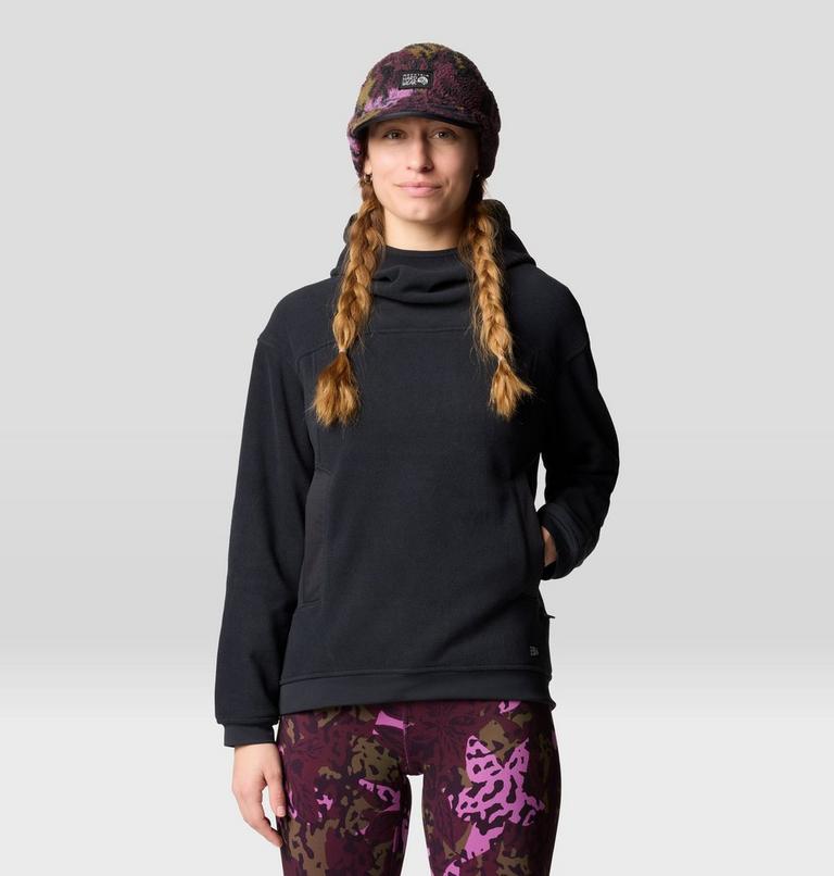 Women's Powder Maven Fleece Pullover Hoody, Color: Black, image 6