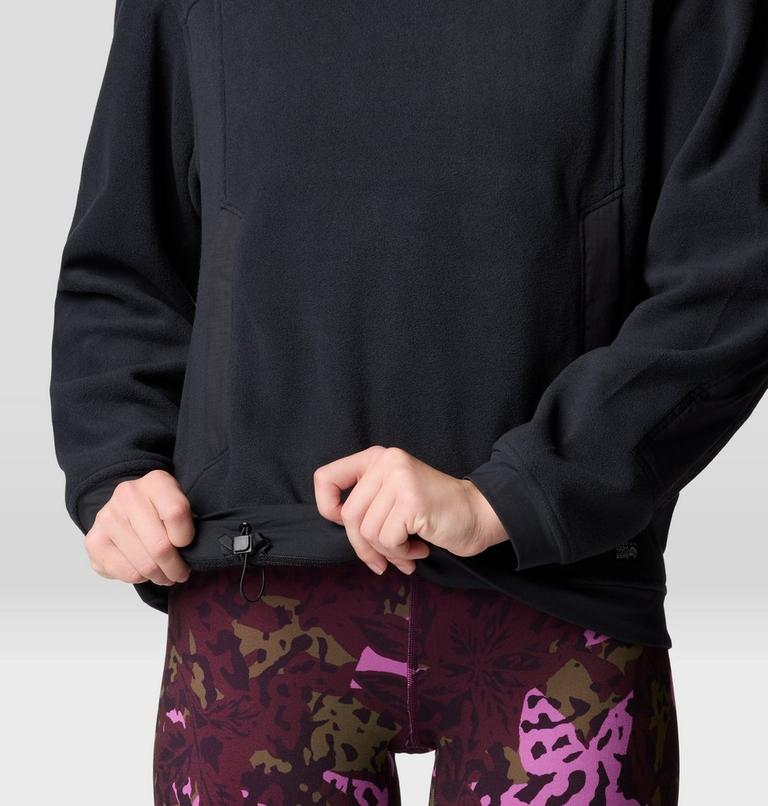Women's Powder Maven Fleece Pullover Hoody, Color: Black, image 7