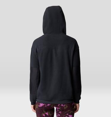 Women's Powder Maven Fleece Pullover Hoody, Color: Black, image 8