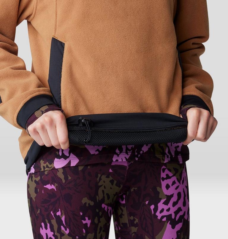 Women's Powder Maven Fleece Pullover Hoody, Color: Copper Clay, image 5
