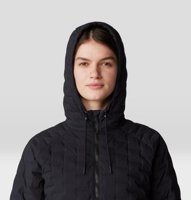 Women's Stretchdown Light Full Zip Hoody, Color: Black, image 16