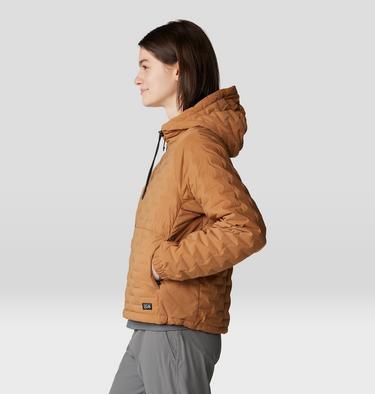 Women's Stretchdown Light Full Zip Hoody, Color: Copper Clay, image 3